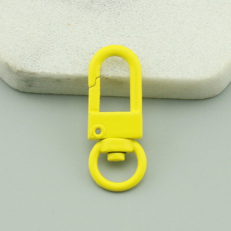 Set 20 Khóa Kim Loại Màu Sắc Kẹo Ngọt Dùng Để Làm Móc Khóa Diy