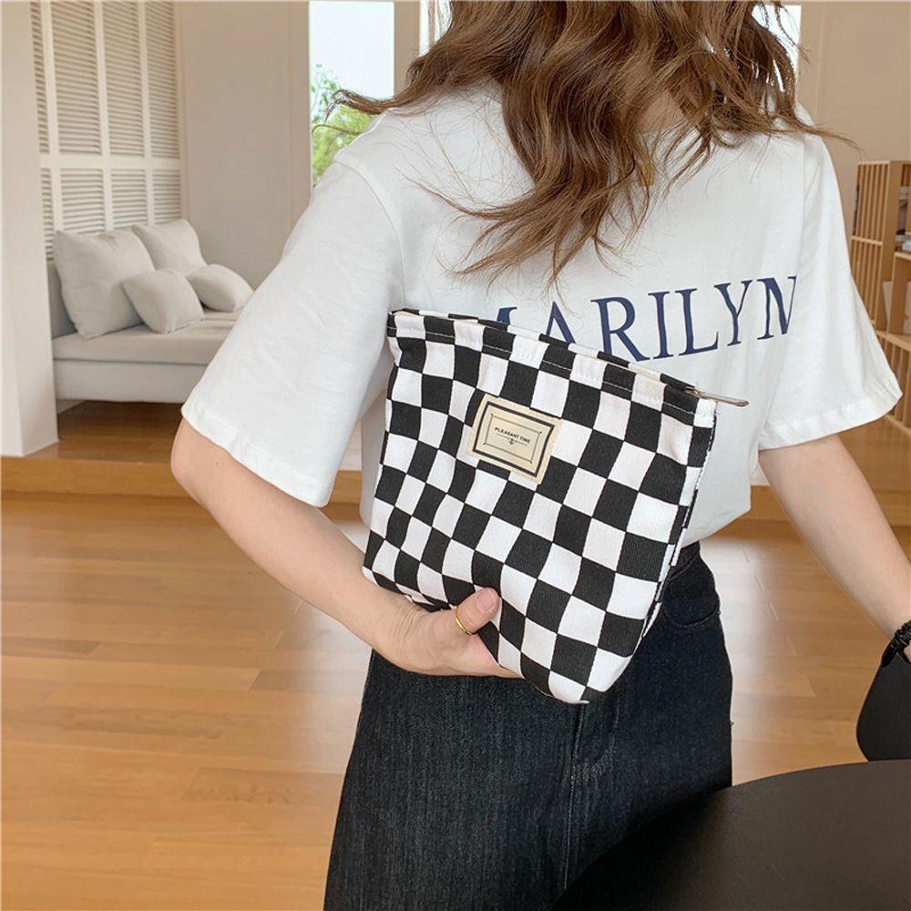 Túi Vải Canvas Đựng Mỹ Phẩm / Đồ Vệ Sinh Cá Nhân Cỡ Lớn Họa Tiết Da Báo 2Lilife
