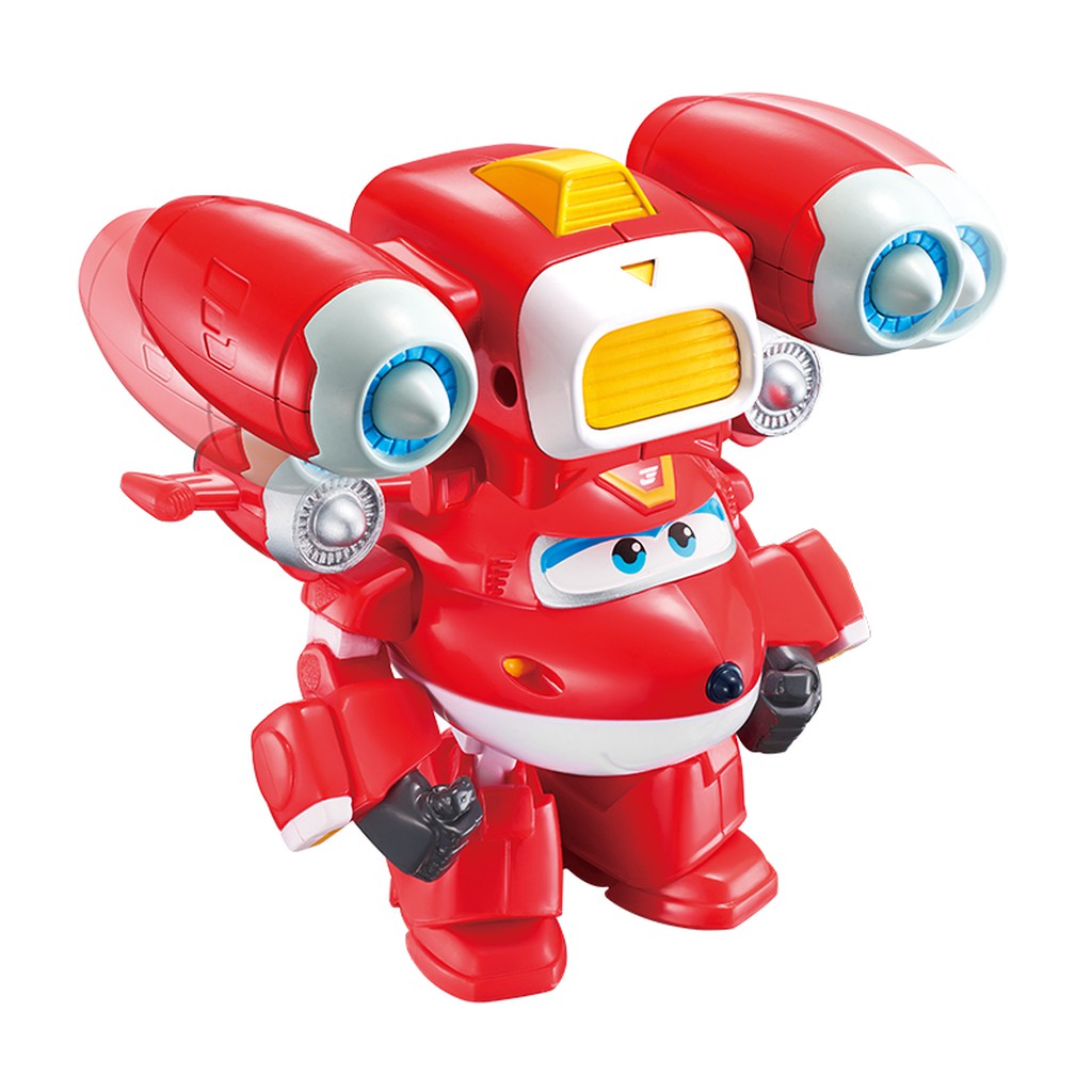 Đồ Chơi Superwings Siêu Xe Hành Động - Bẻ Khớp Jett Tia Chớp  EU740991V