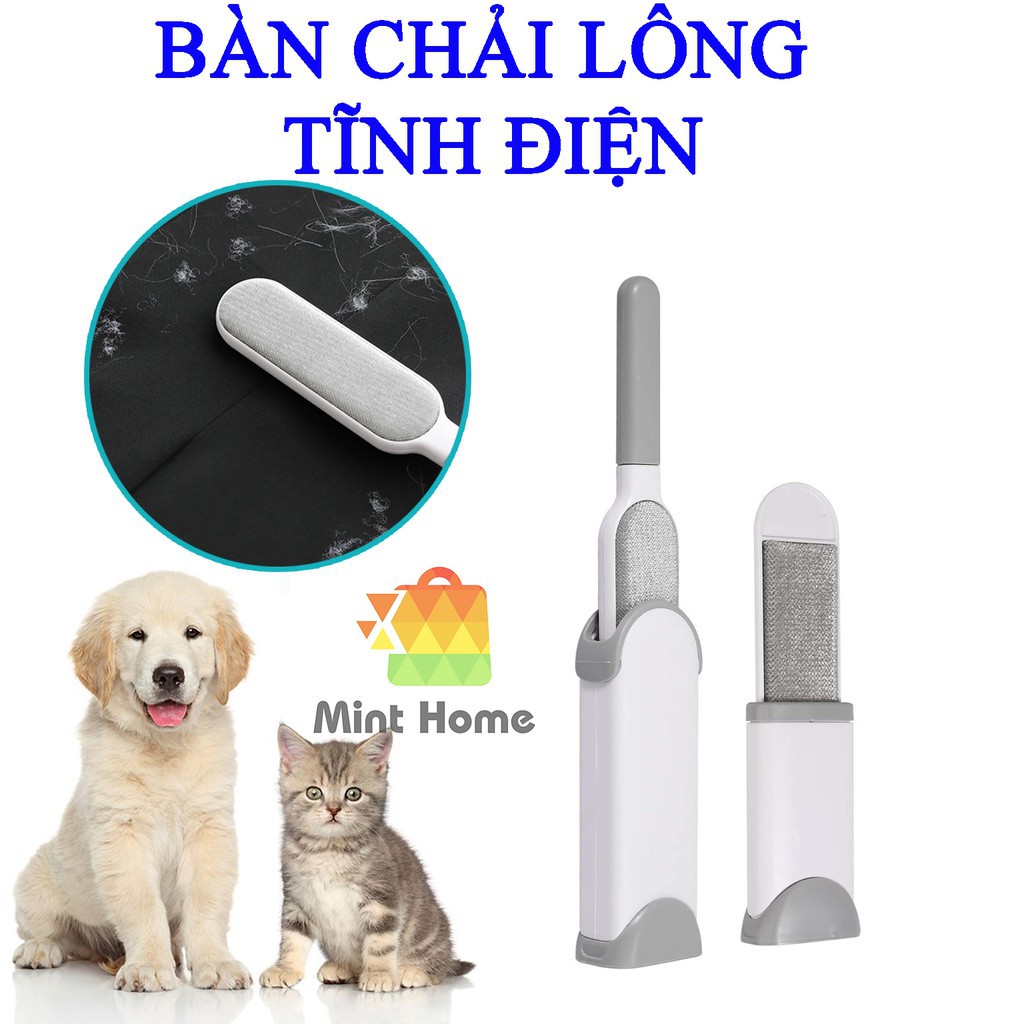 Cây lăn tĩnh điện🌈Cây Lăn Bụi🌈Đa Năng Dính mọi Lông chó mèo, Quần áo,Thú cưng, Chăn Nệm, Ghế Salon LB02