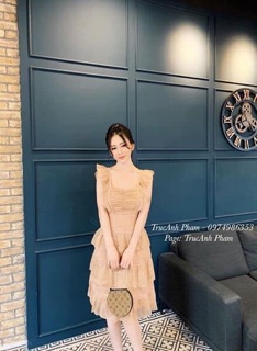 Váy cánh tiên pha ren