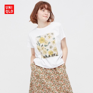  Áo Thun Uniqlo Tay Ngắn In Họa Tiết Độc Đáo Thời Trang Cho Nữ 447048 Uniqlo 