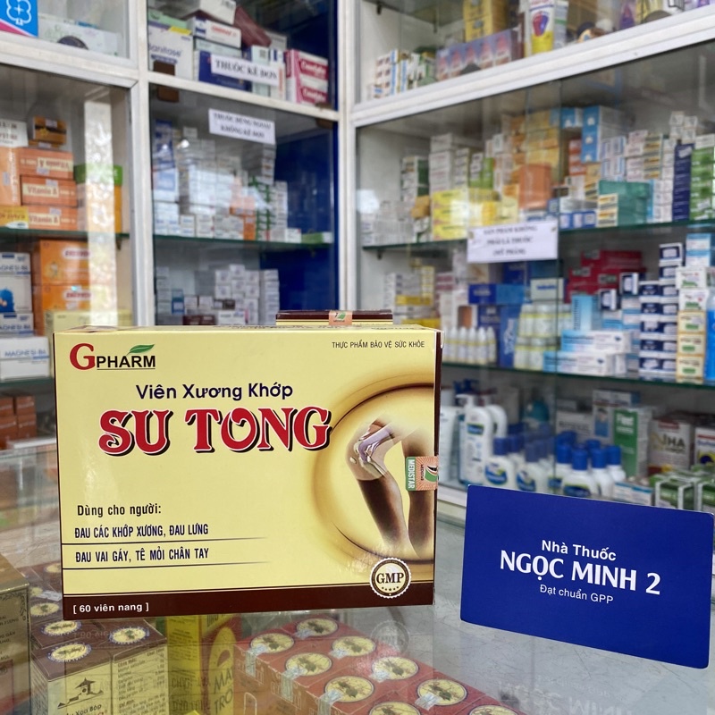 ✅ [Chính Hãng] Viên xương khớp Su Tong dùng cho người đau các khớp xương, đau lưng, đau vai gáy, tê mỏi tay chân