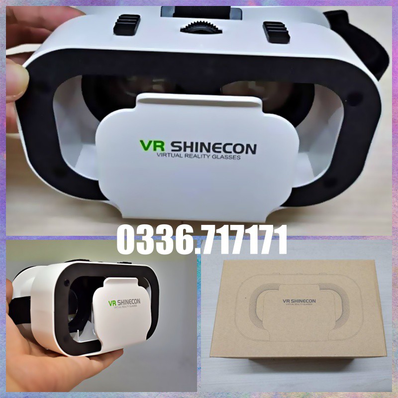 [Mã ELFLASH5 giảm 20K đơn 50K] Kính 3D chơi game VR Shinecon thế hệ 5 - G05a