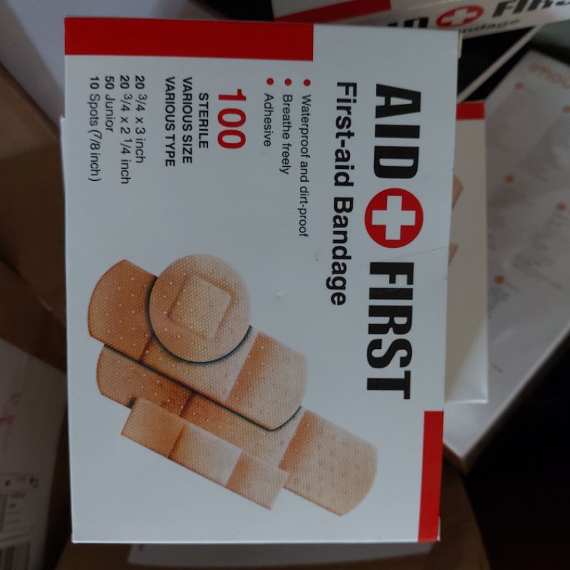 Hộp 100 miếng băng cá nhân băng vết thương nhỏ