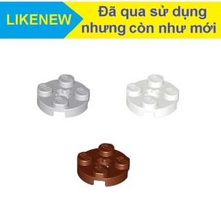 Đồ chơi xếp hình Lego Gạch lẻ Plate, Round 2 x 2 with Axle Hole