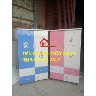 Tủ nhựa trẻ em cao 1m6,1m8 x 80cm hàng đẹp giá xưởng mới