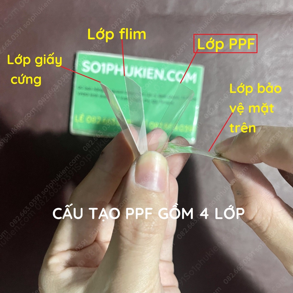 Skin Dán PPF Apple Watch Series 1/2/3 các size 38 42mm Chống Trầy Xước Màn Hình, tự phục hồi vết thương