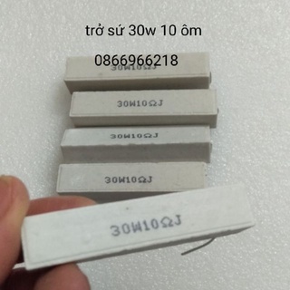 Trở sứ 30 w 10 ôm.giá 5 c.