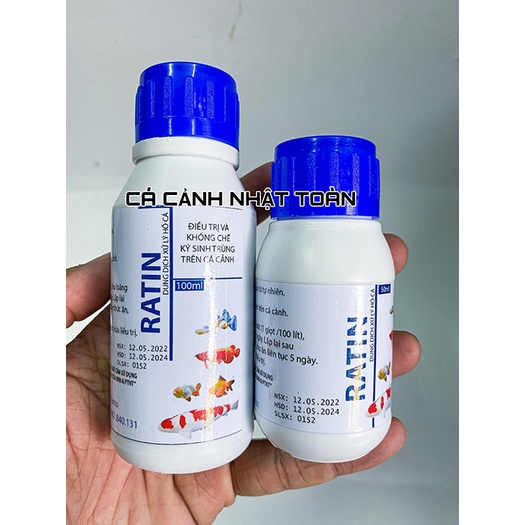 RATIN TRÙNG MỎ NEO, RẬN NƯỚC, DIỆT KÍ SINH TRÙNG TỐI ƯU CHO CÁC LOẠI CÁ CẢNH ACPHARNO