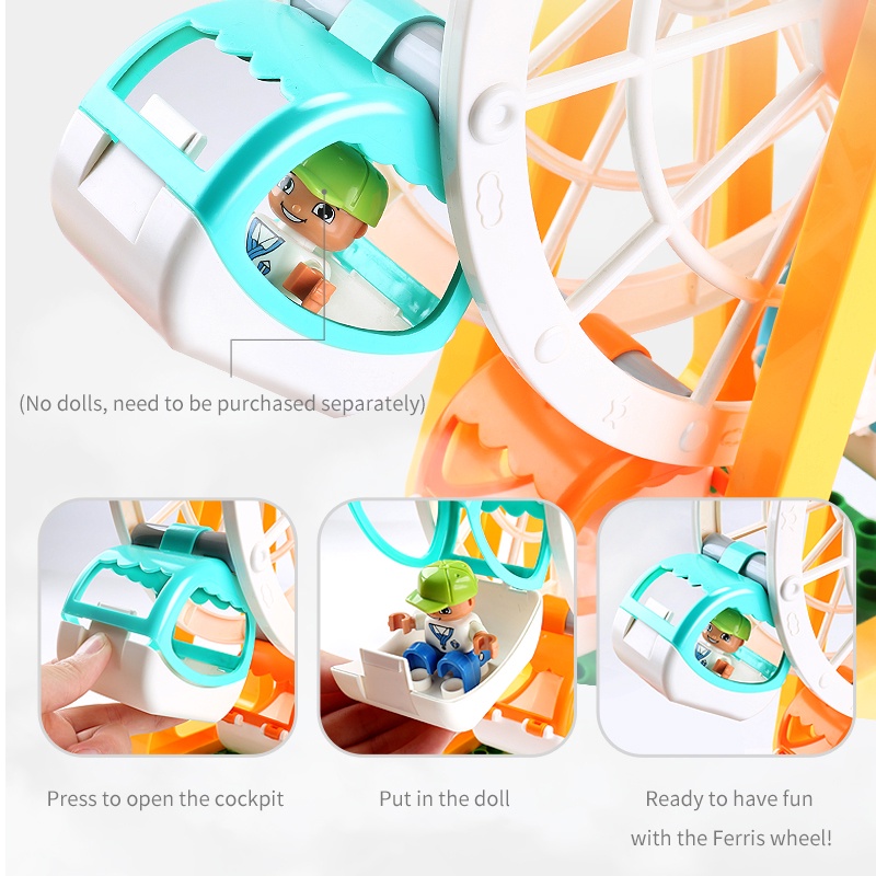 Mô hình đồ chơi lắp ráp GOROCK 32 mảnh vui nhộn đáng yêu dành cho trẻ em