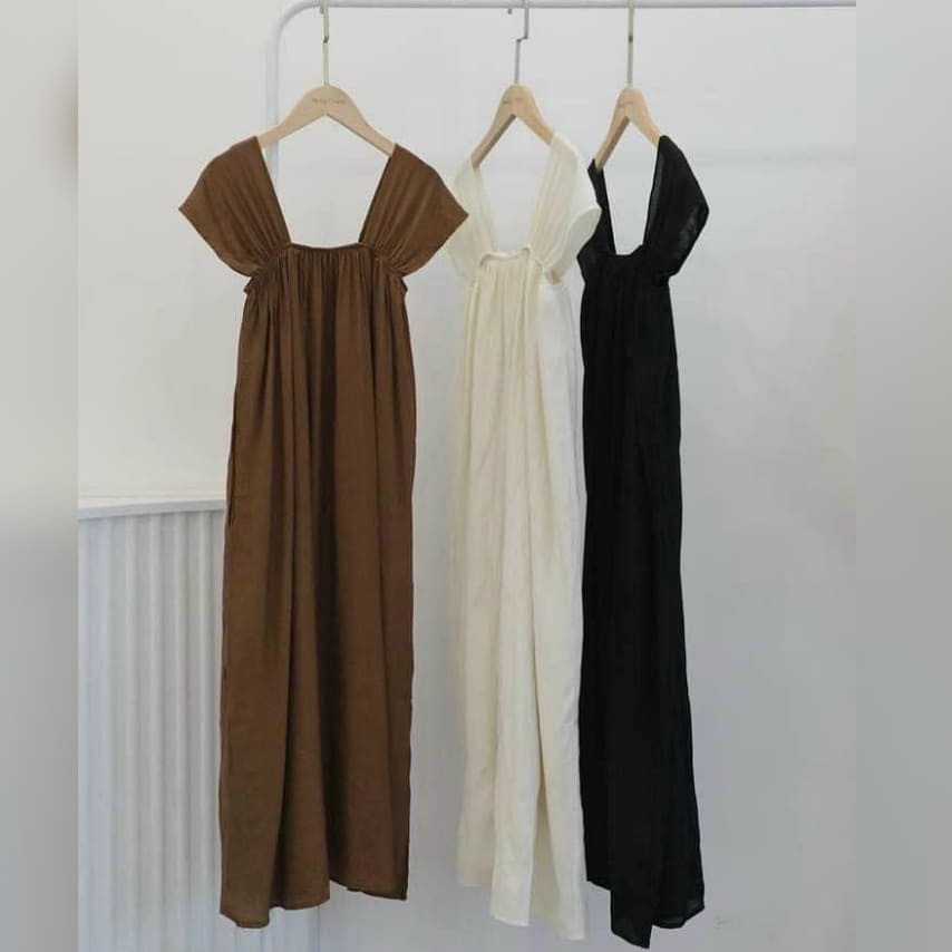 Đầm Bầu Váy Bầu Mùa Hè Sát Nách Tay Hến Dáng Dài Đi Biển Mặc Ở Nhà Xinh Xắn HD2703 Honey Mommy