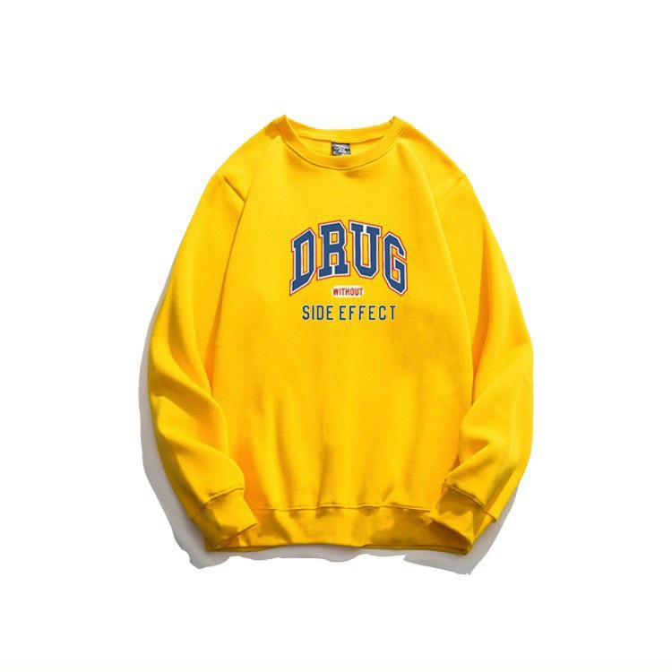 Áo sweater DRUG Áo hoodie nỉ bông tay dài unisex cao cấp thời trang nam nữa AQ
