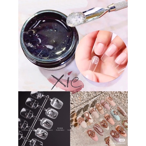 GEL ĐỊNH HÌNH MÓNG SONG QIAO 8ML - XIE dụng cụ nail&amp;mi ♥️