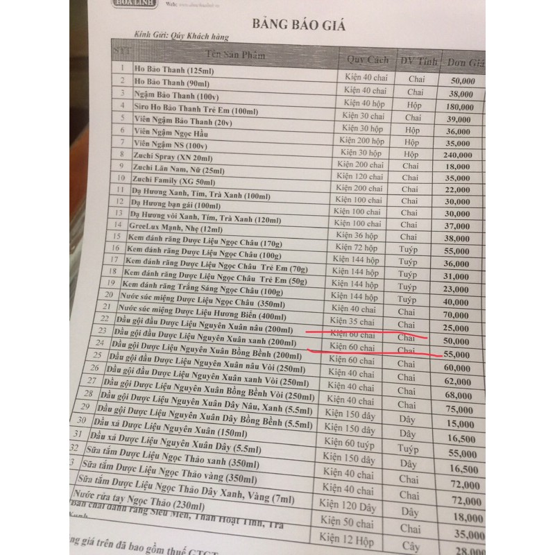 Dầu gội thảo dược NGUYÊN XUÂN