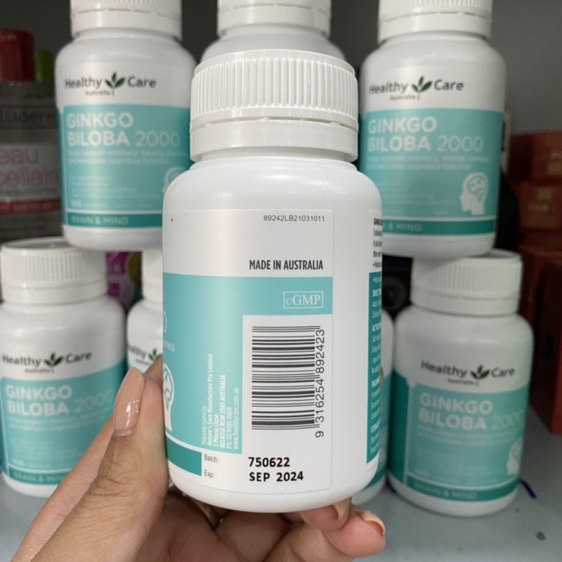 Viên bổ não Ginkgo Biloba
