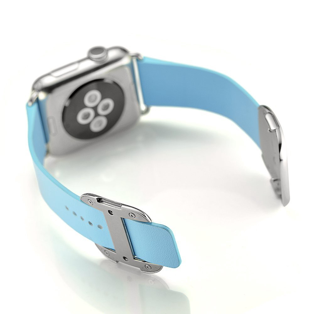 【Apple Watch Strap】 Dây đeo bằng da thật cho đồng hồ Apple Watch Series 1 / 2 / 3 / 4 / 5 / 6 / se( 38mm / 42mm 40mm 44mm)