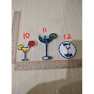 Patch, sticker dán/ủi quần áo hình thức ăn,đồ uống