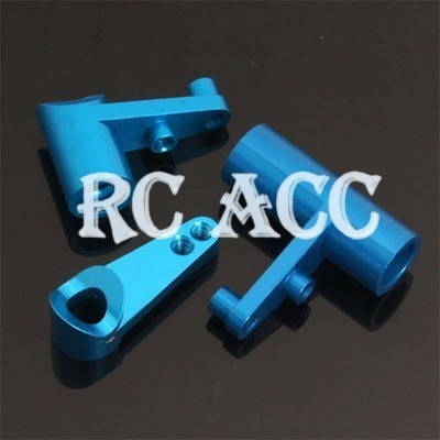 Rc 102057 122057 Bộ Động Cơ Servo Bằng Nhôm Cho Xe Điều Khiển HSP 1:10 94122 94188 94123 94111 94101 94103 94108 94107 Rc