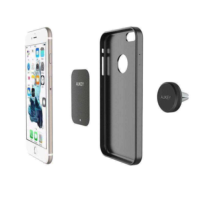 Giá Đỡ Điện Thoại Aukey Xoay 360 Độ Có Nam Châm Gắn Lỗ Thông Gió Xe Ô Tô | BigBuy360 - bigbuy360.vn