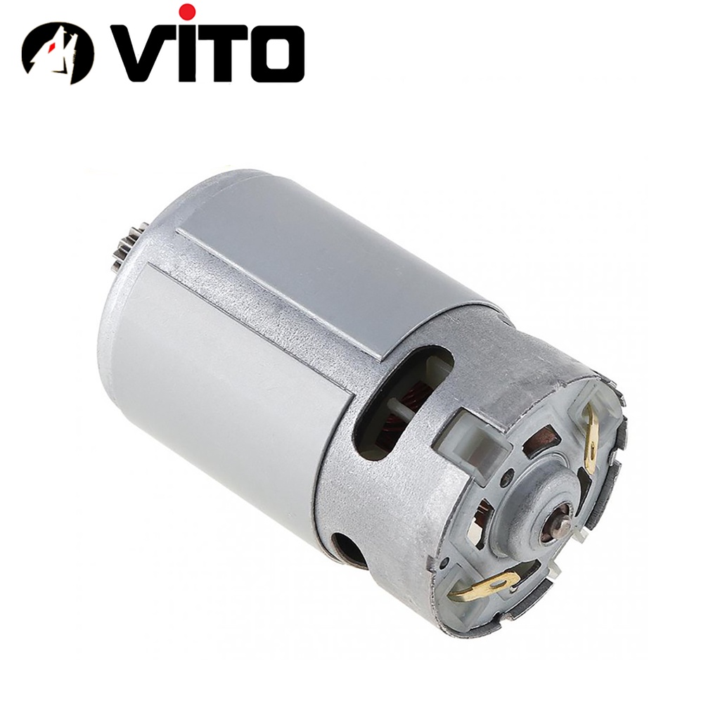 Động Cơ DC RS 550 21V 11/12 Răng VITO Motor Thay Thế Máy Khoan Pin