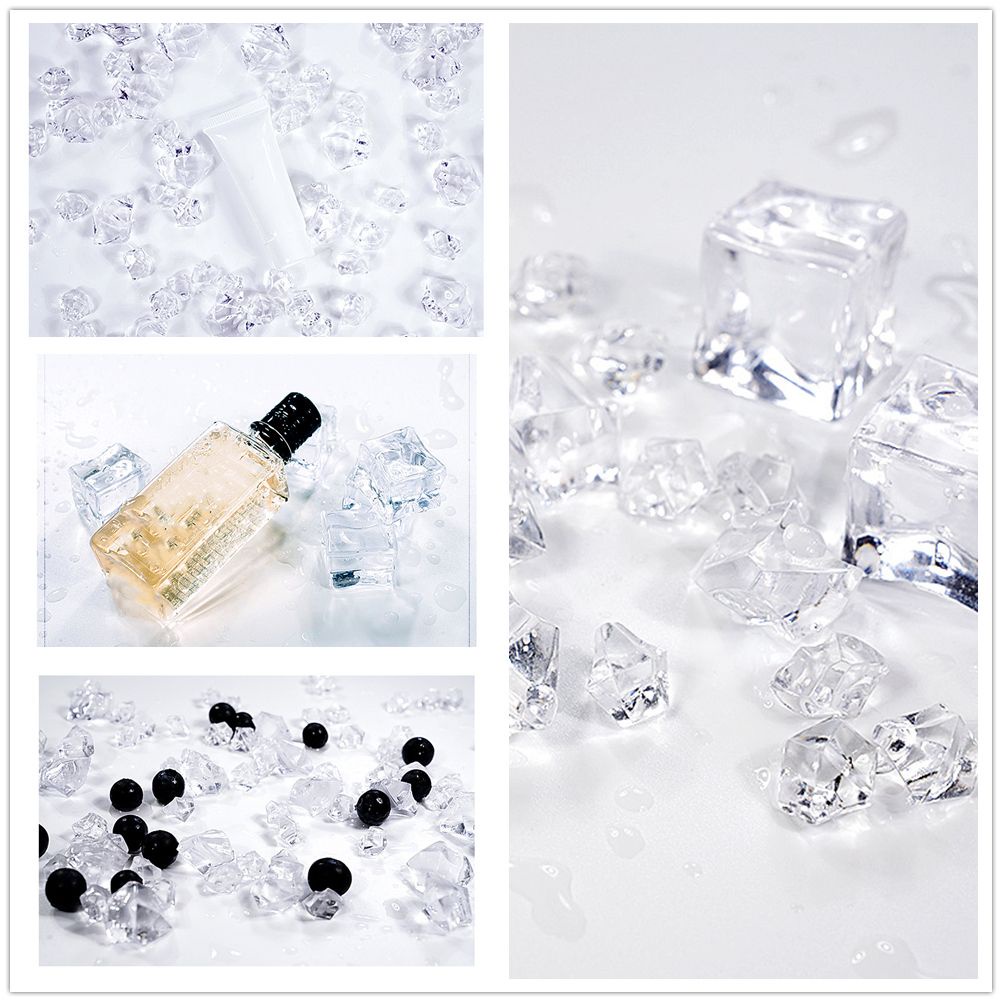 Khối đá nhân tạo bằng nhựa trong suốt dùng trang trí tiệc cưới