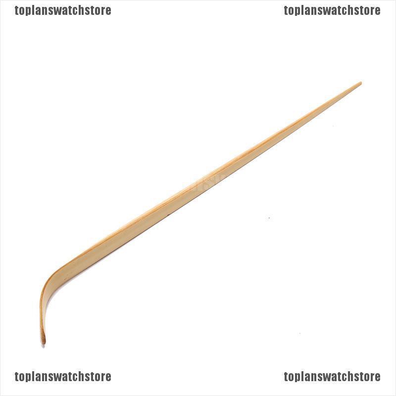 Muỗng pha trà đạo/matcha bằng tre 18cm chuyên dụng