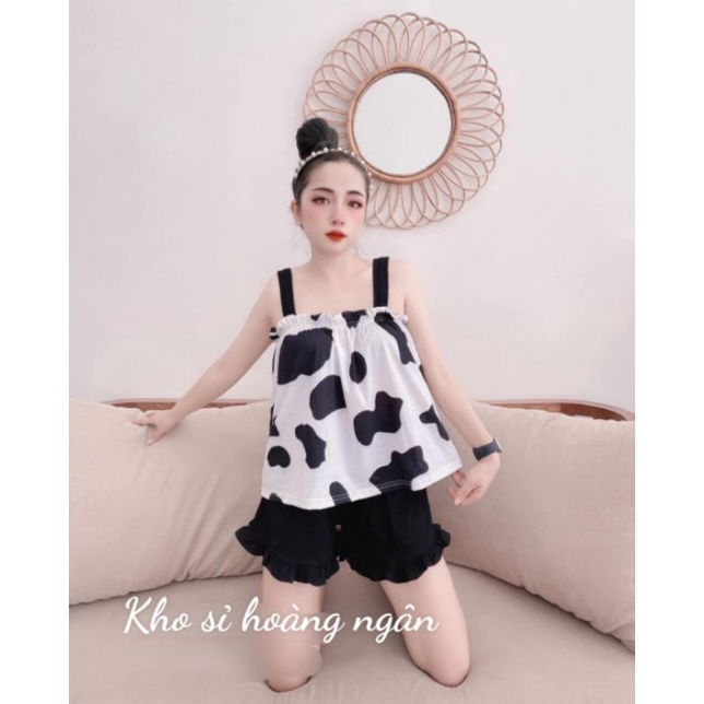 Set Hai Dây Bò Sữa Bản To [ Siêu Hot ]