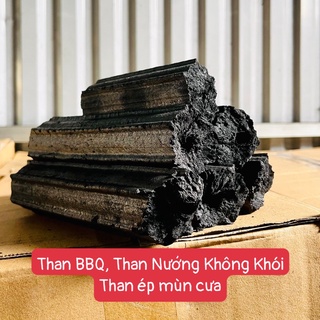 1KG Than hoa không khói, Than Ép mùn Cưa, Than Nướng BBQ dùng nướng thịt sạch, than không khói