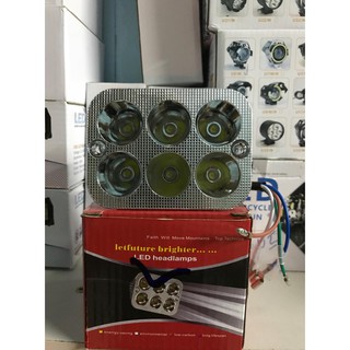 ĐÈN PHA 6 LED CHO WAVE,DREAM SIÊU SÁNG