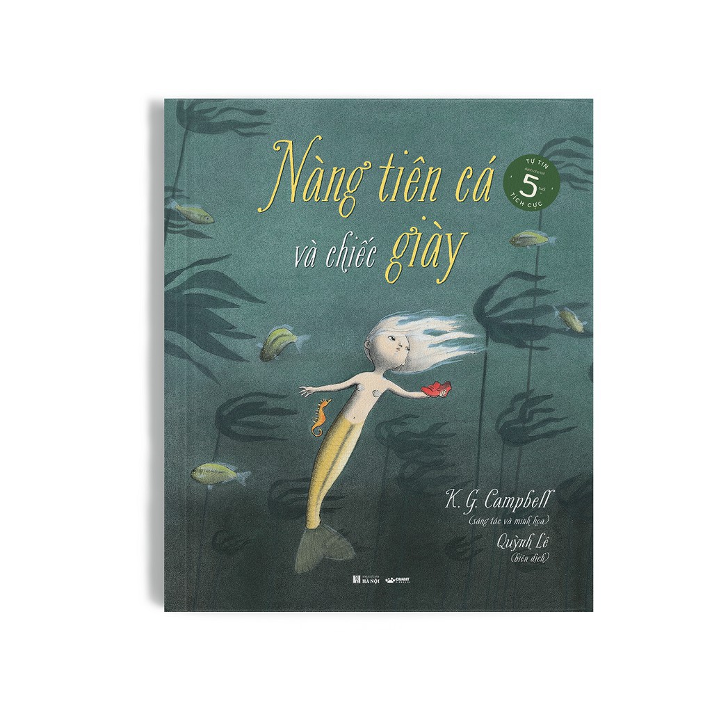 Sách - Nàng tiên cá và chiếc giày - Tự tin tích cực - Crabit Kidbooks