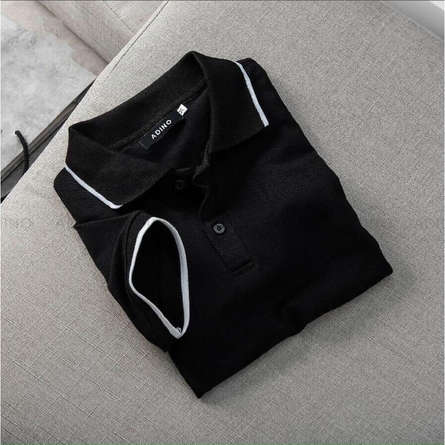 [SALE] Áo Thun Nam Polo Có Cổ Tay Ngắn Phối Màu ManVN | BigBuy360 - bigbuy360.vn