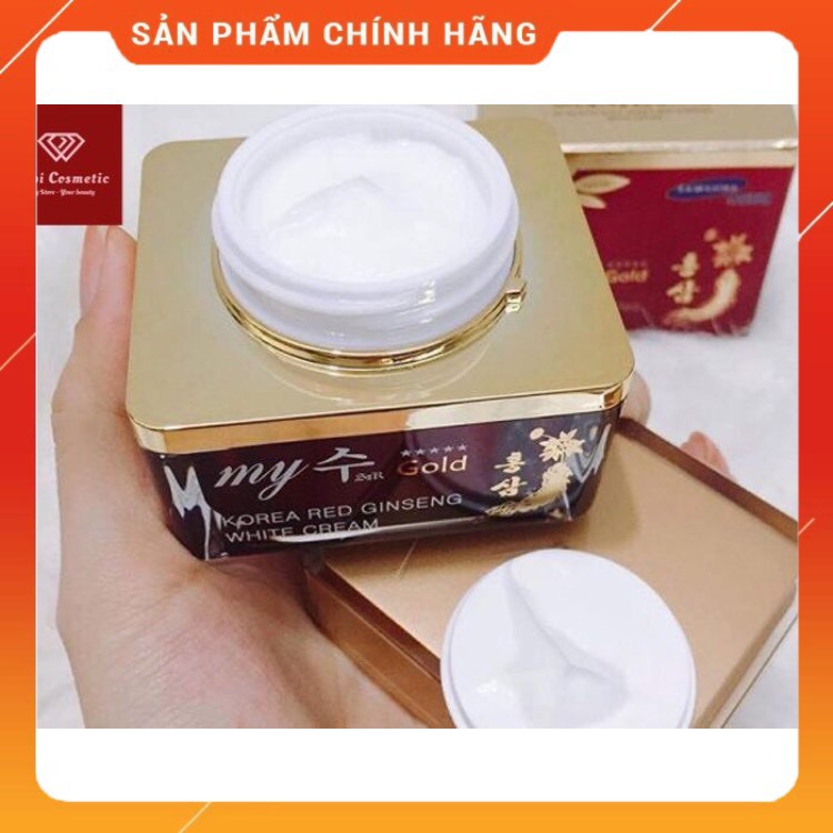 Kem hồng sâm ⚡FREE SHIP⚡ dưỡng trắng da Red Ginseng White Cream 50ml