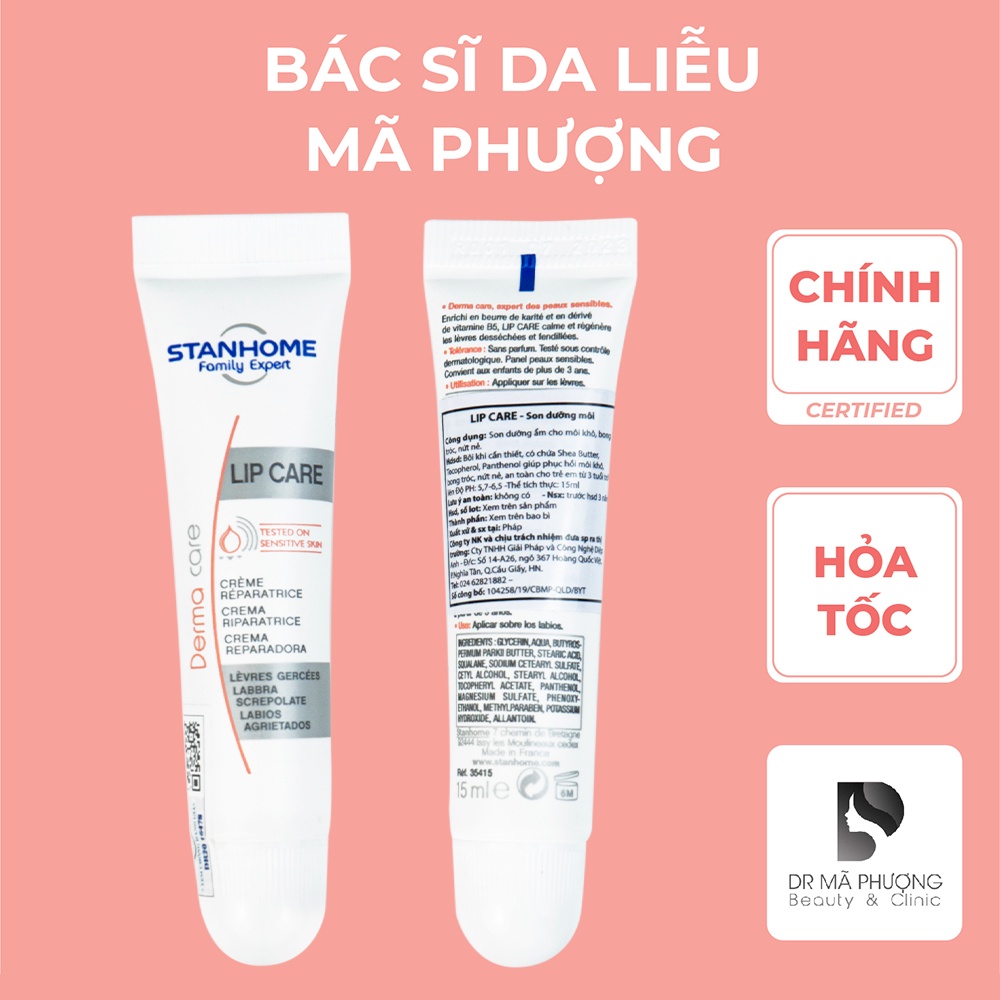 Son dưỡng môi Stanhome Lip Care 15ml