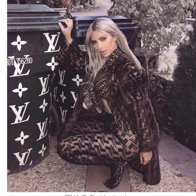 Quần Tất In Chữ Màu Đen Thiết Kế Đơn Giản Sang Trọng Dành Cho Phụ Nữ