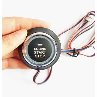 Nút đề nổ start stop cho xe ô tô, sang trọng, tiện ích, bảo mật tự động ngắt điện nút start khi bấm khóa cửa, start stop