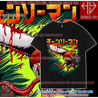 Áo thun in hình Chainsaw Man Denji Anime độc đẹp F250