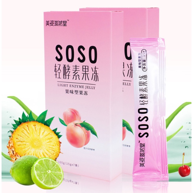 THẠCH GIẢM CÂN Trái Cây SOSO- Enzyme Jelly