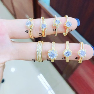 Nhẫn nữ cao cấp, có giấy của tiệm vàng