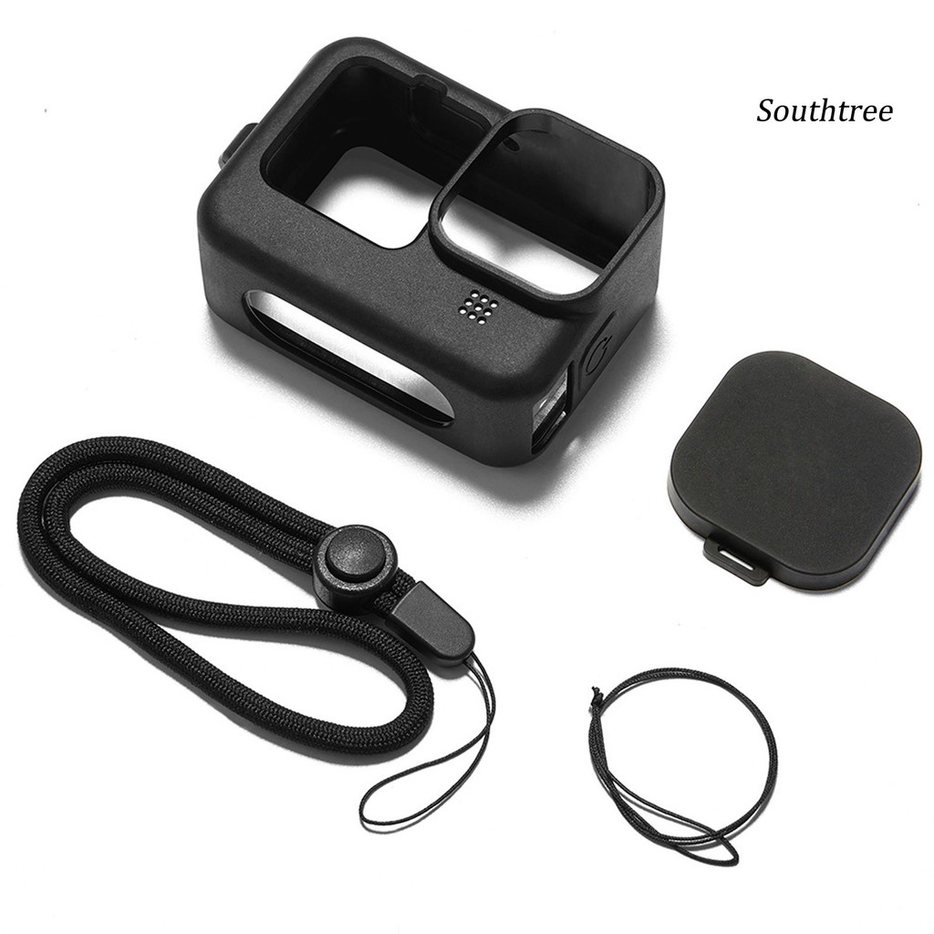 Nắp Silicone Bảo Vệ Ống Kính Máy Ảnh Gopro Hero 9