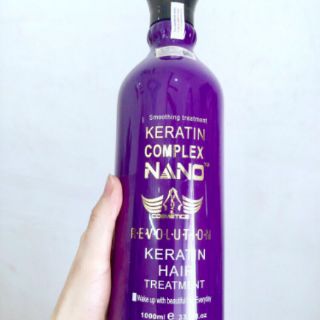 Hấp Keratin complex nano siêu phục hồi tóc hư tổn
