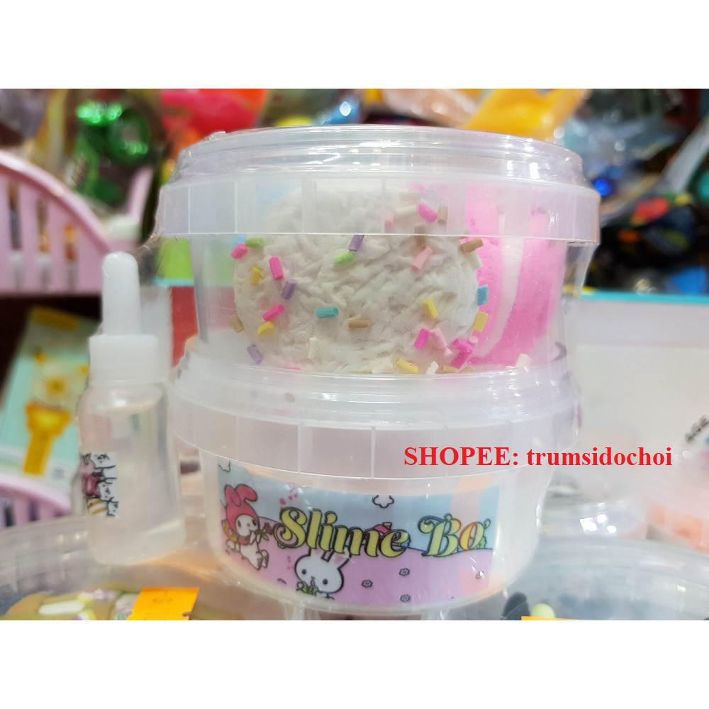 [Slime BƠ]-HOT!!! COMBO 2 hộp: slime sữa + slime đất sét = thành slime BƠ, hình cực dễ thương