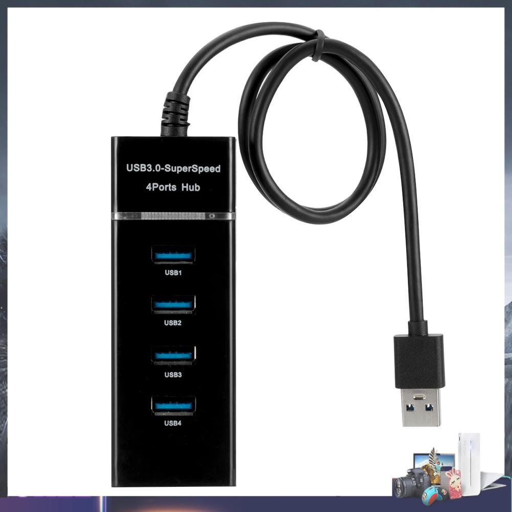 Cáp Chuyển Đổi 4 Cổng Usb 3.0 Tốc Độ Cao 5gbps Cho Laptop / Pc
