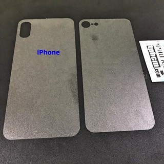 Dán mặt Lưng Nhám chống bám Vân tay iPhone
