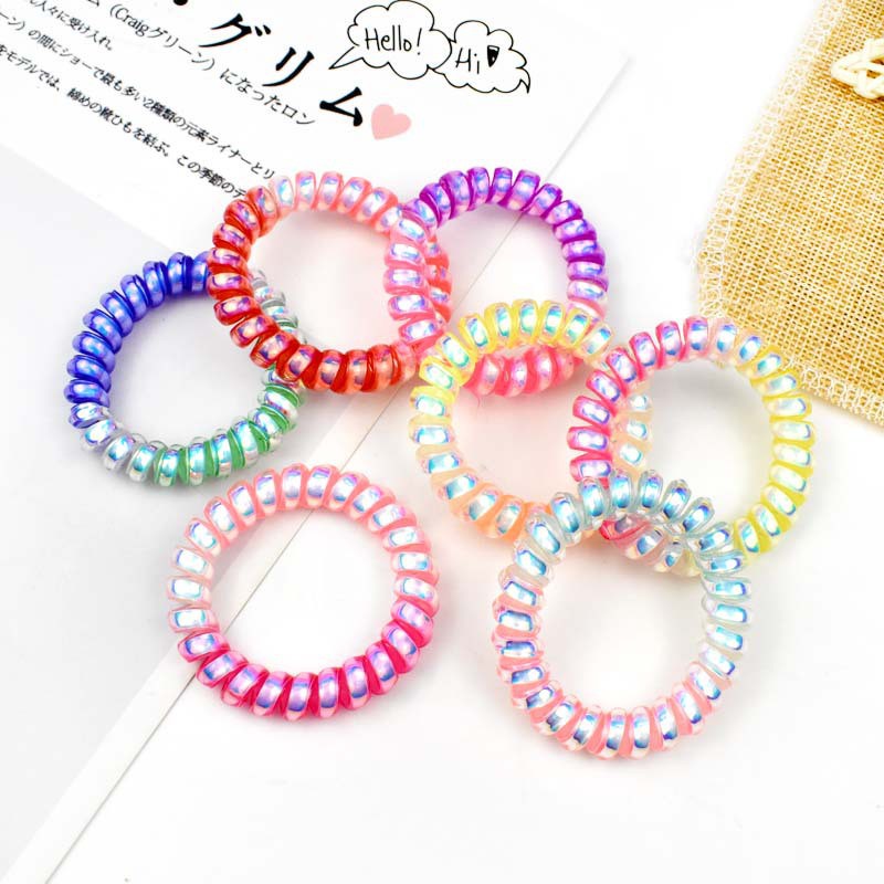 Dây Cột Tóc Lò Xo Nhiều Màu (Màu Ngẫu Nhiên)