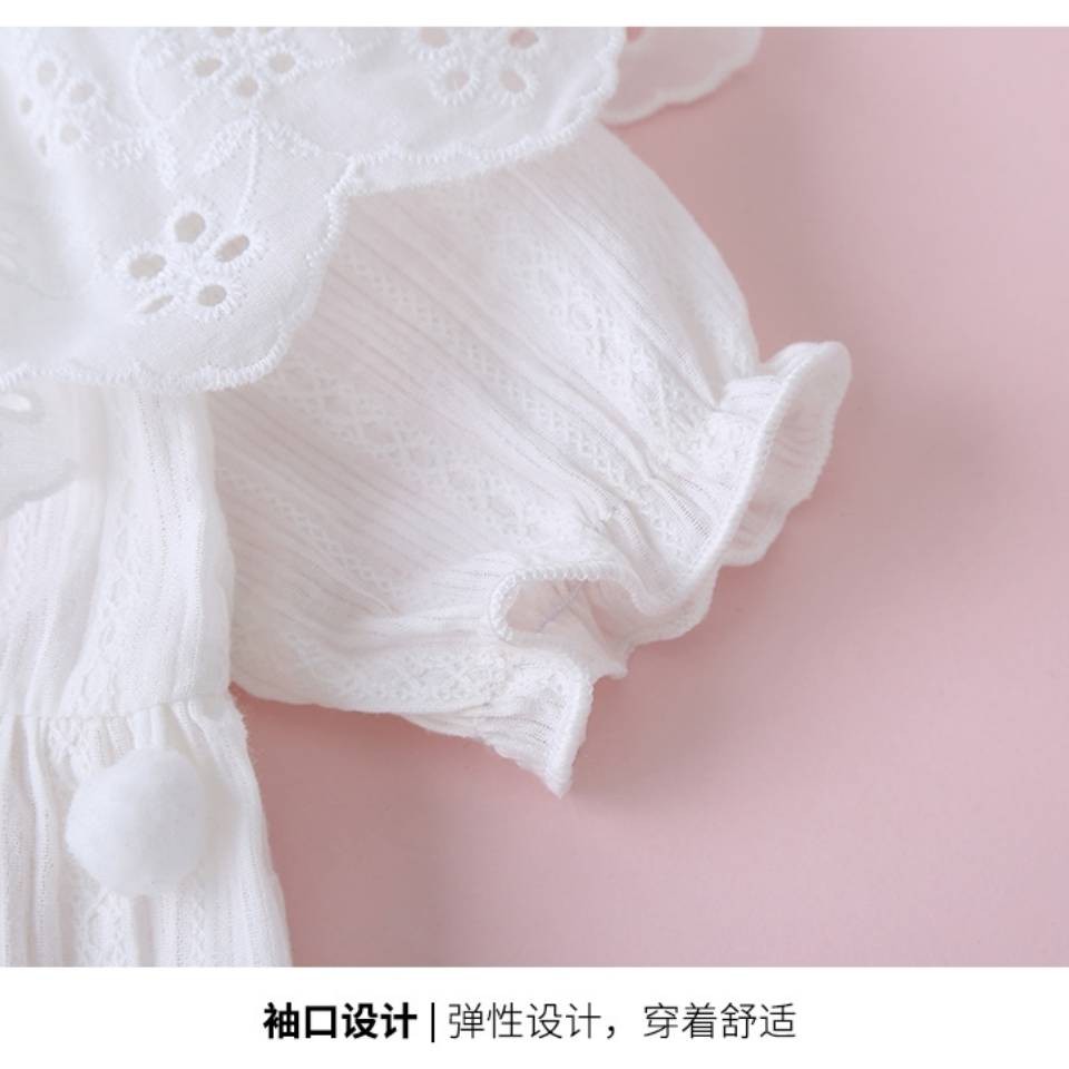 địa  Áo len tay dài công chúa cotton cho bé phong cách hàn quốc |miếng dán