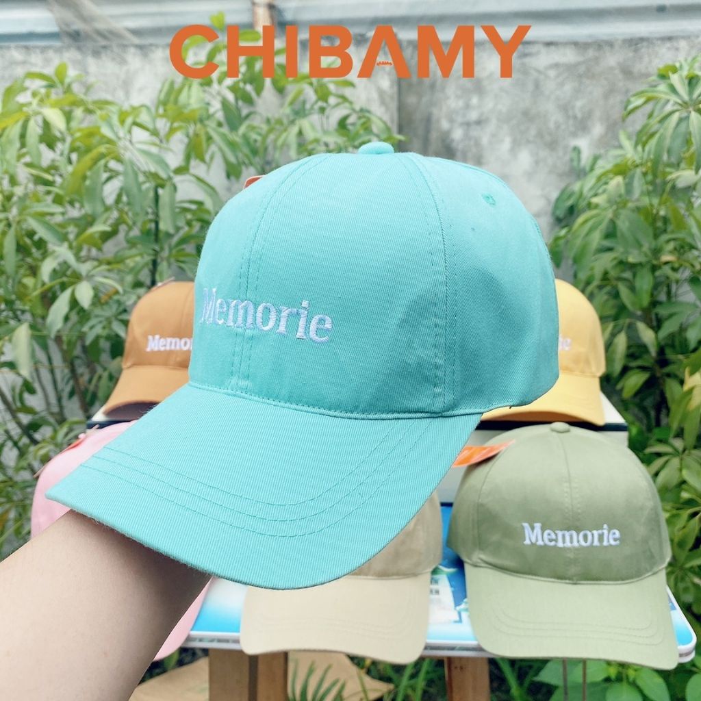 Nón Lưỡi Trai Nam Nữ Memorie  chất kaki đẹp