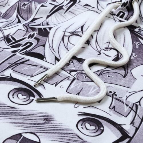 Bộ đồ họa tiết Ahegao 3D phong cách hip hop cho nam