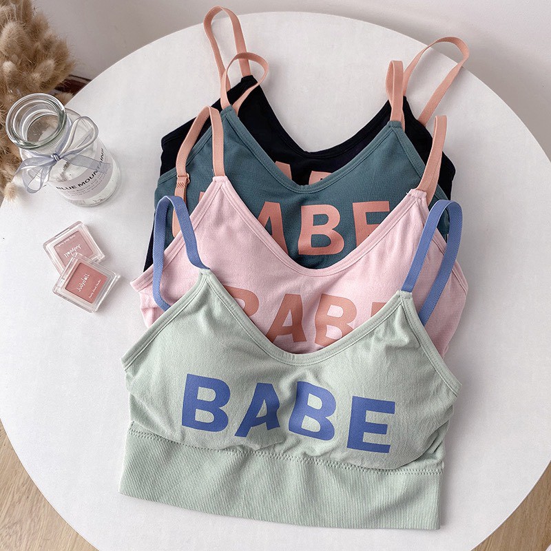Áo Bra Nữ Thun Mềm Mịn Siêu Xinh BABE