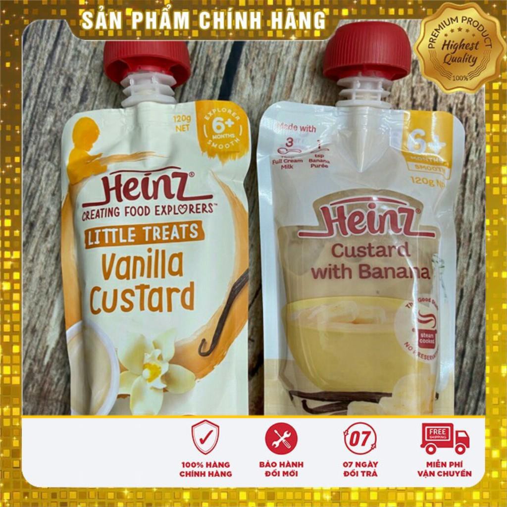 Váng Sữa Và Trái Cây HEINZ 120g ( DẠNG GÓI) 4/6m+